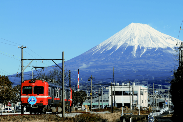 オススメ絶景ポイントはここ！富士山と鉄道を一緒に撮影しよう