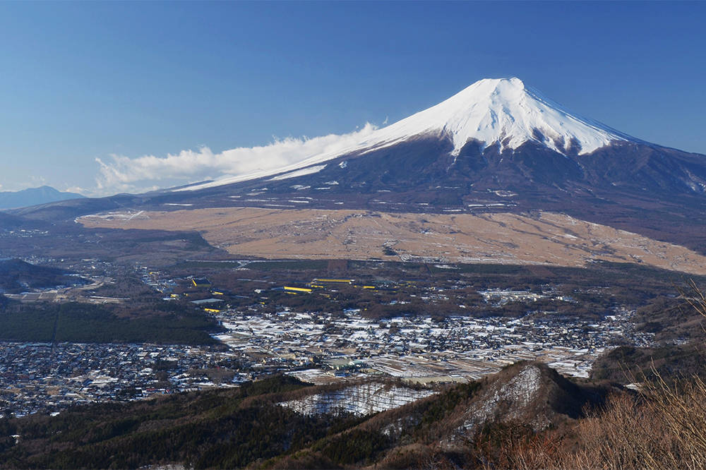 山中湖北部のハイキングコース 石割山 大平山 杓子山 フジヤマnavi